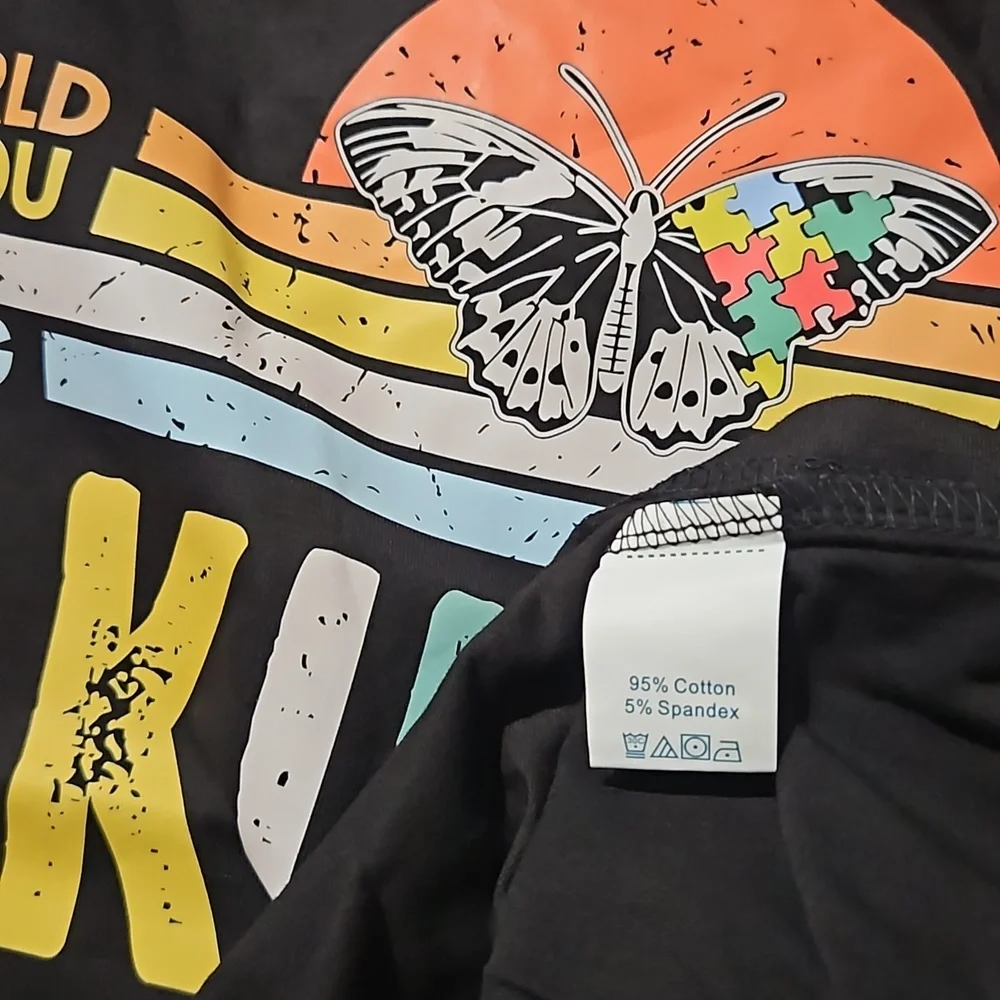 New, in online purchase bag,Autism Awareness sz.L woman's t-shirt - Picture 3 of 3